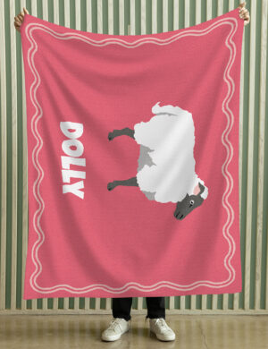 A DrakeKnit Sheep Blanket